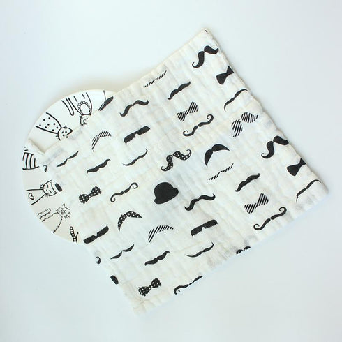 Baby 6-layer gauze saliva towel cotton bath towel